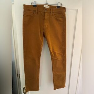 Madewell Stylish Tan brown Pants